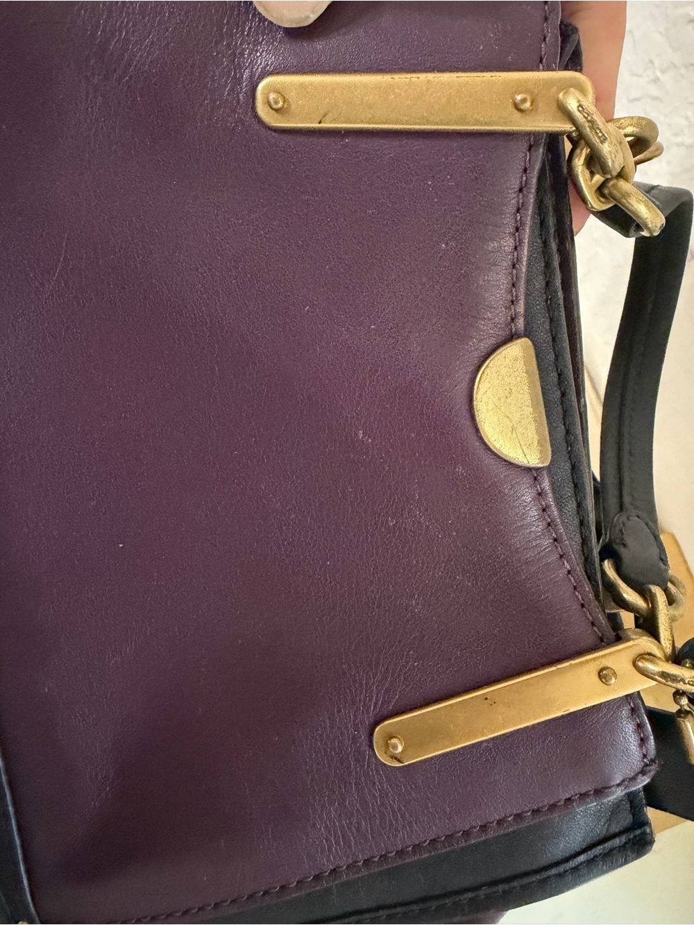 Coach Mini Dreamer 21
ColorBlock Leather Satchel - Picture 7 of 11